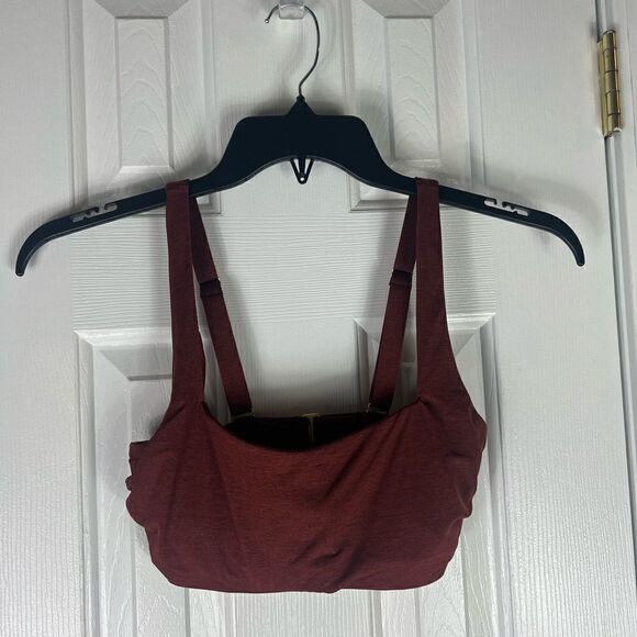 Athleta Womens Brown Bra 32D/DD - Picture 1 of 3